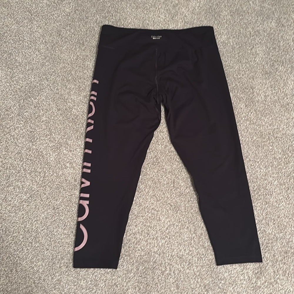 Calvin Klein Black and Pink  Leggings - Picture 6 of 6